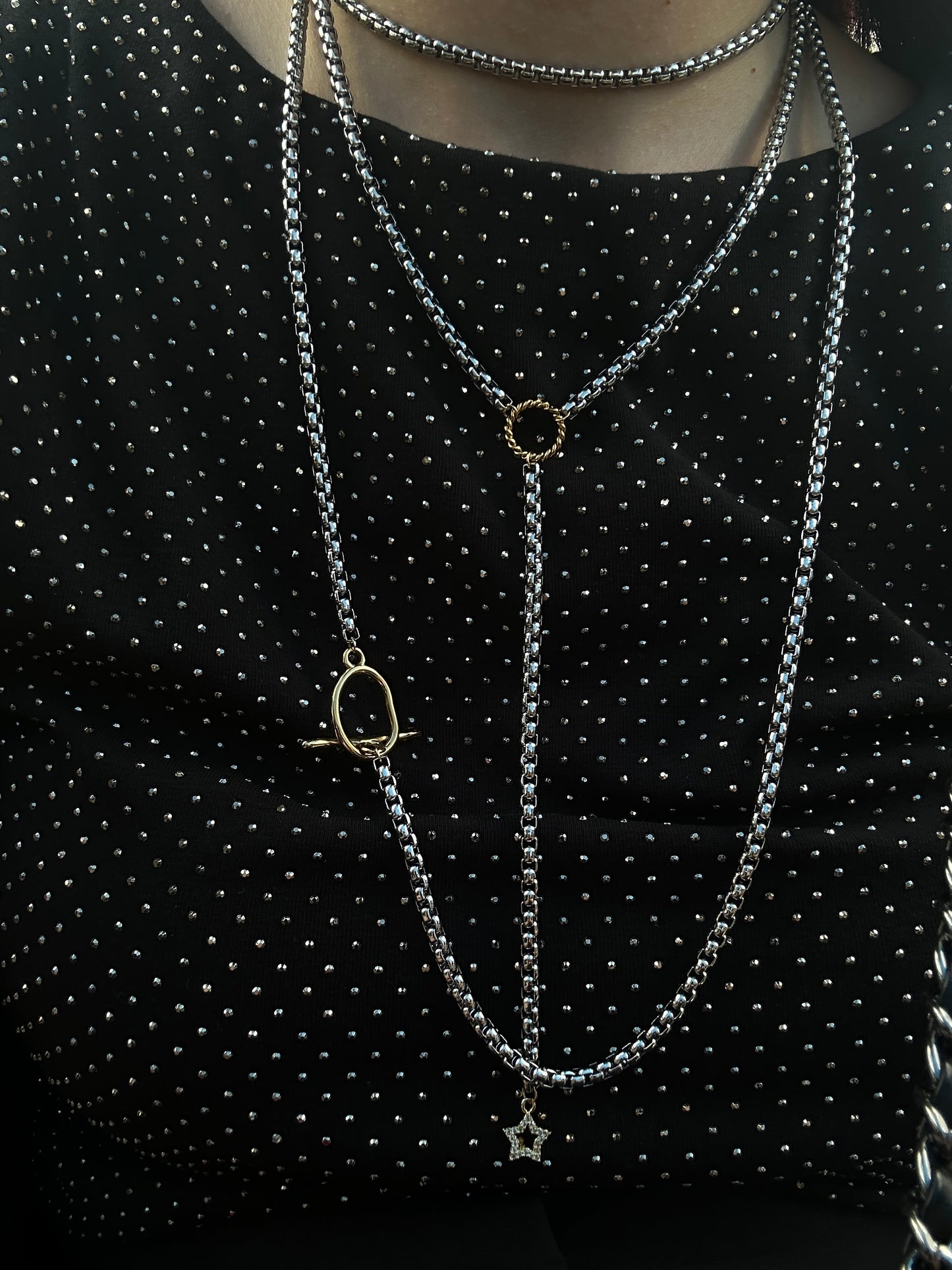 JOSEFINA SILVER NECKLACE