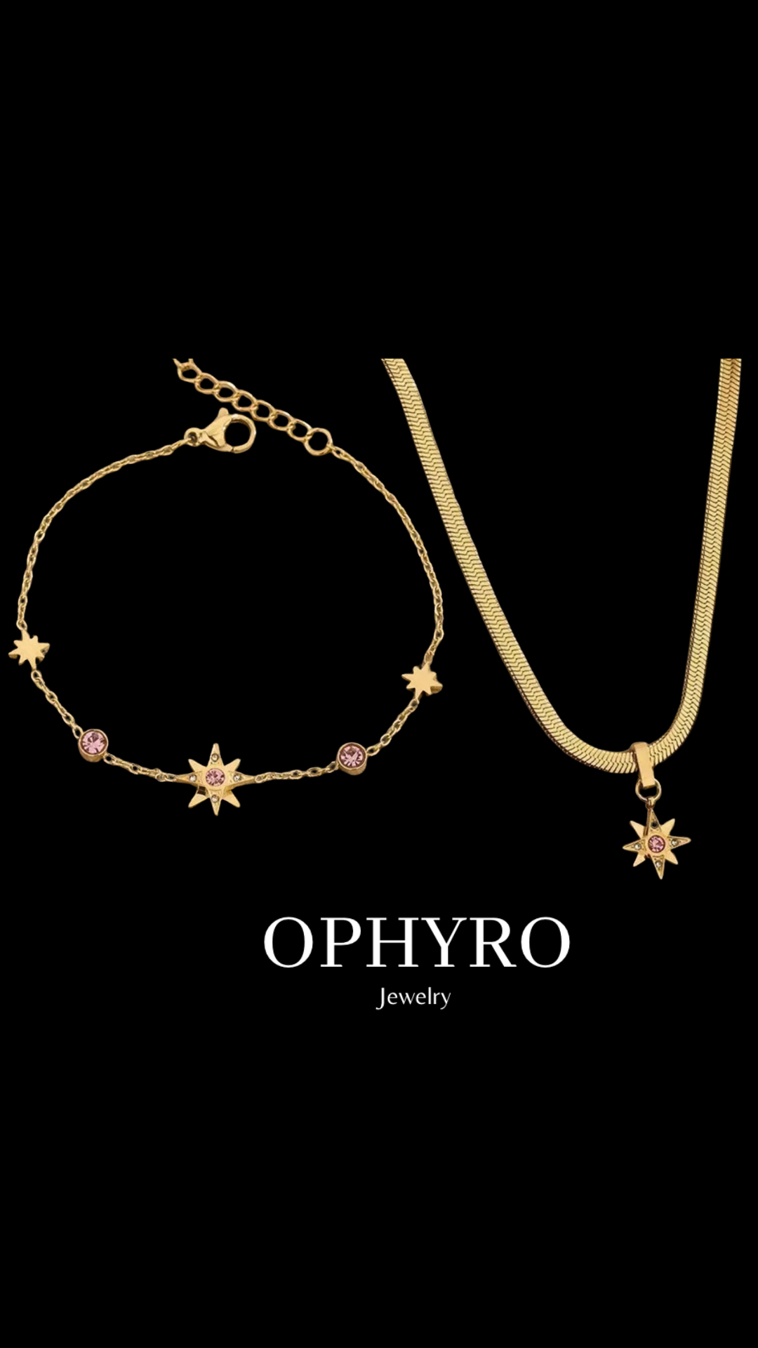 PINK STAR SET