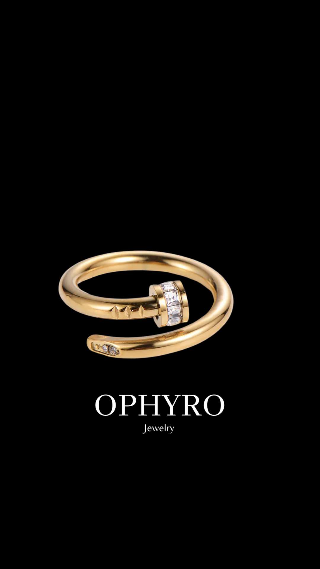 SPARK CLOVE RING