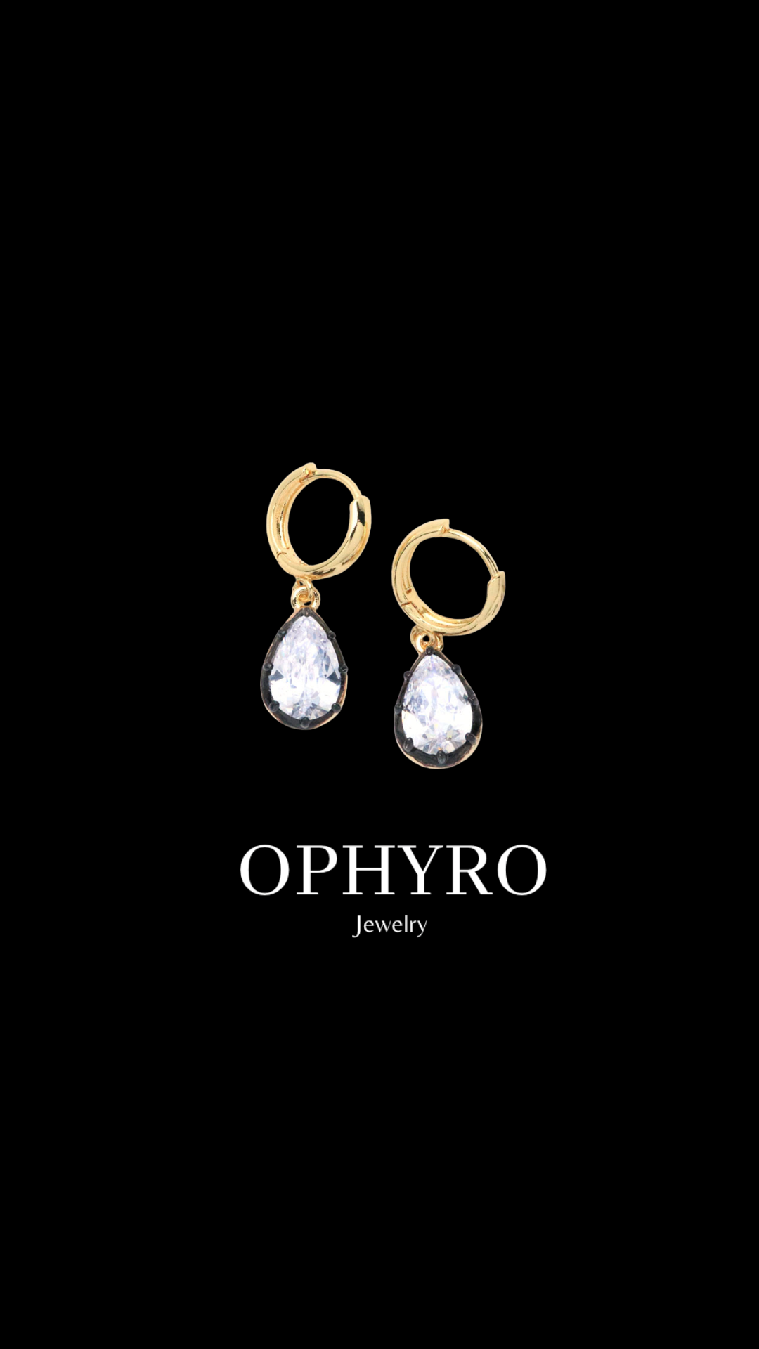 DAPHNE DROP CUT EARRINGS