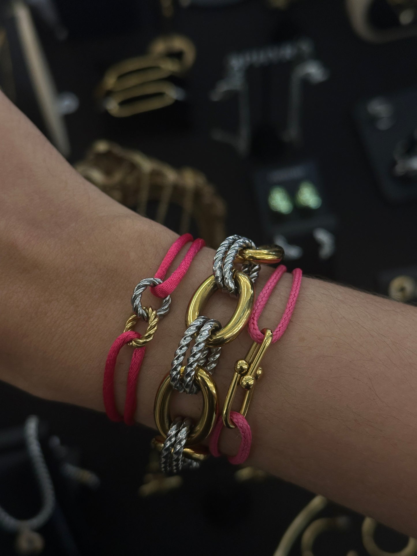 DAVID TWO TONE HILITO BRACELET