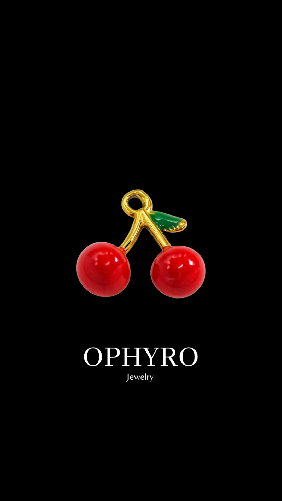 CHERRY CHARM NECKLACE