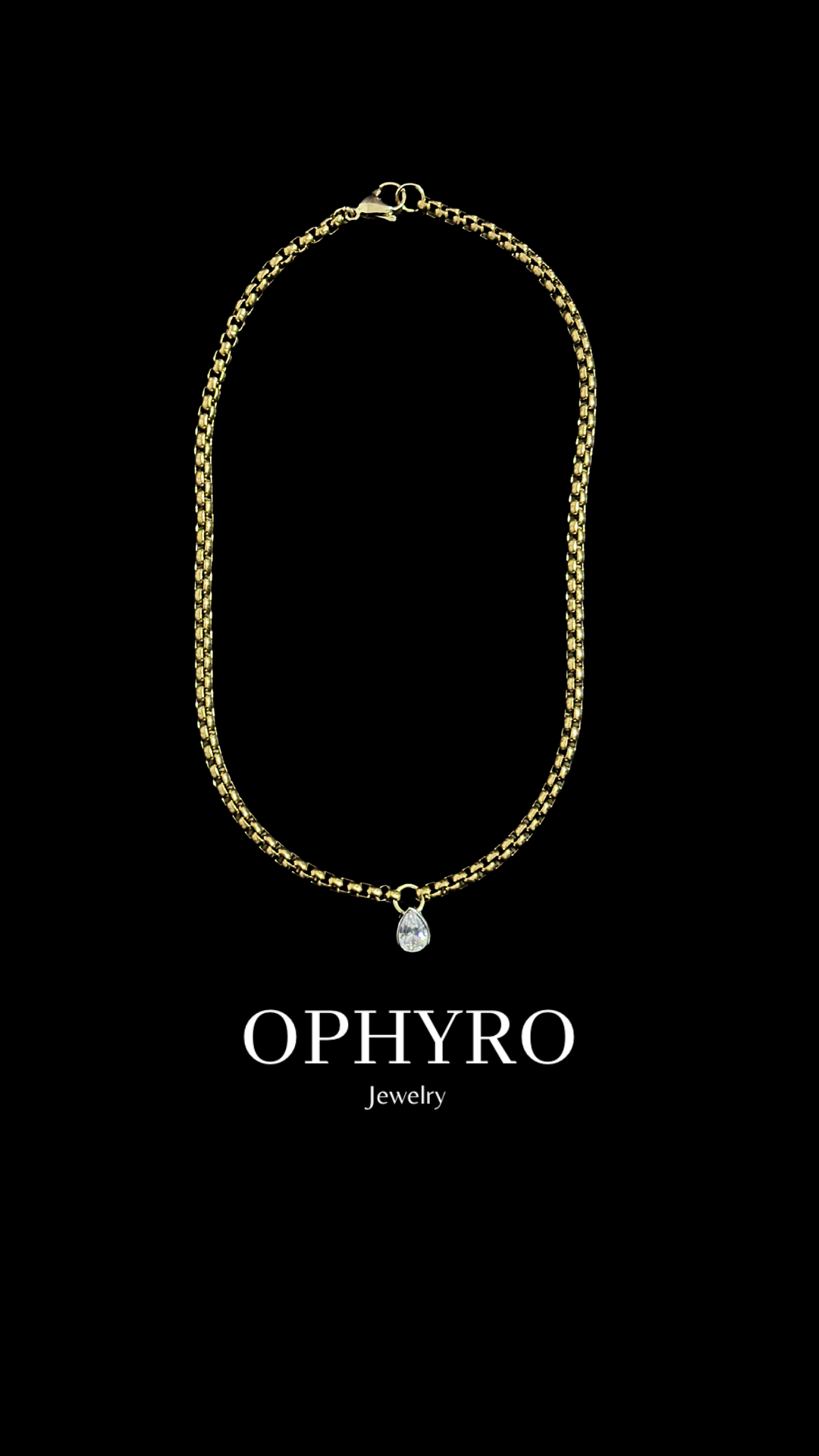 ALESSIA DROP NECKLACE