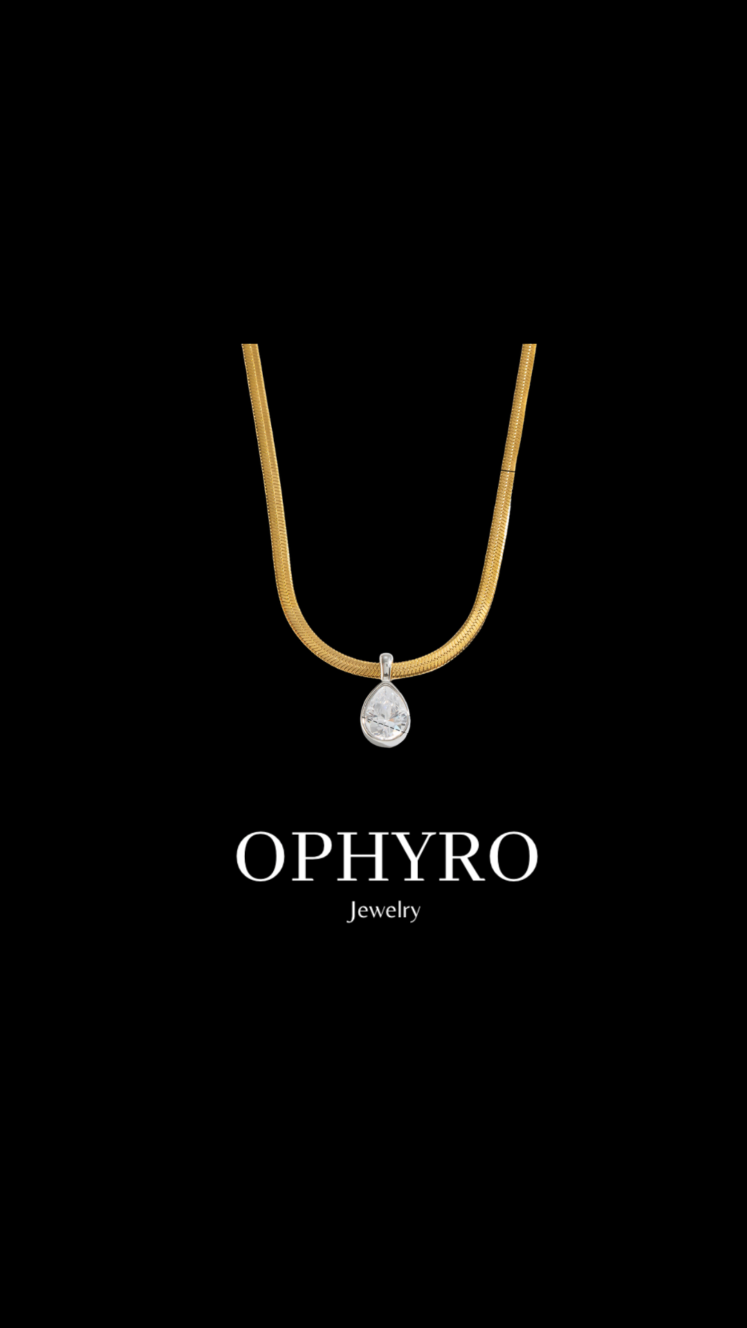 CLAIRE DROP NECKLACE