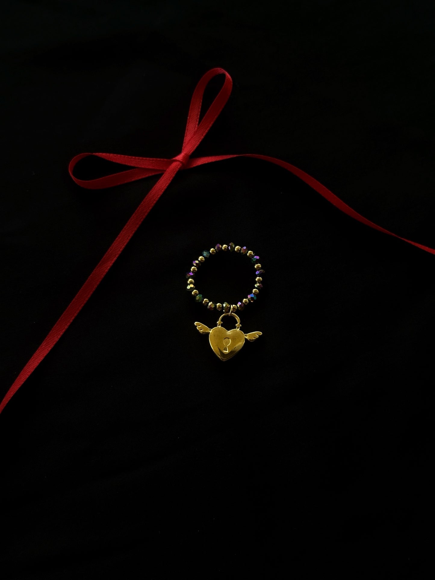 BE LOVED HEART RING