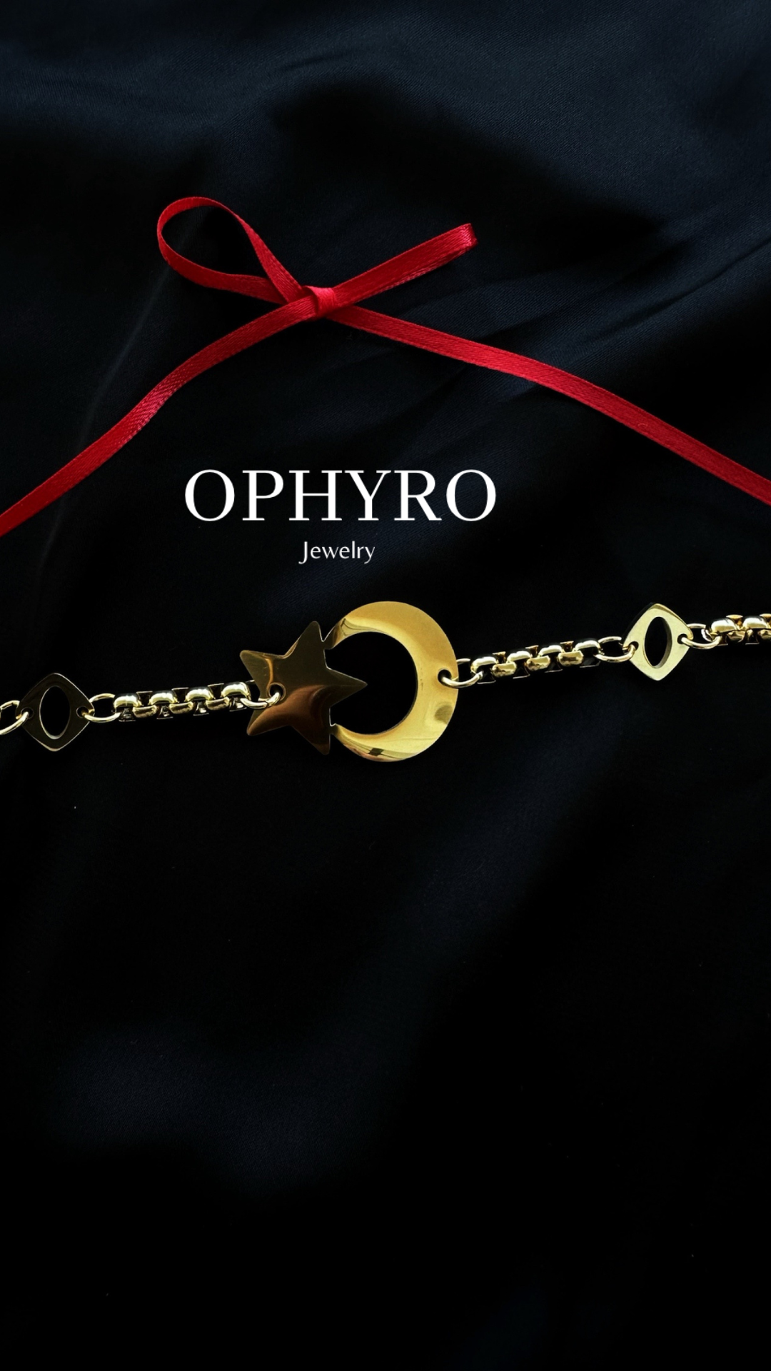 PULSERA LUNA Y ESTRELLA