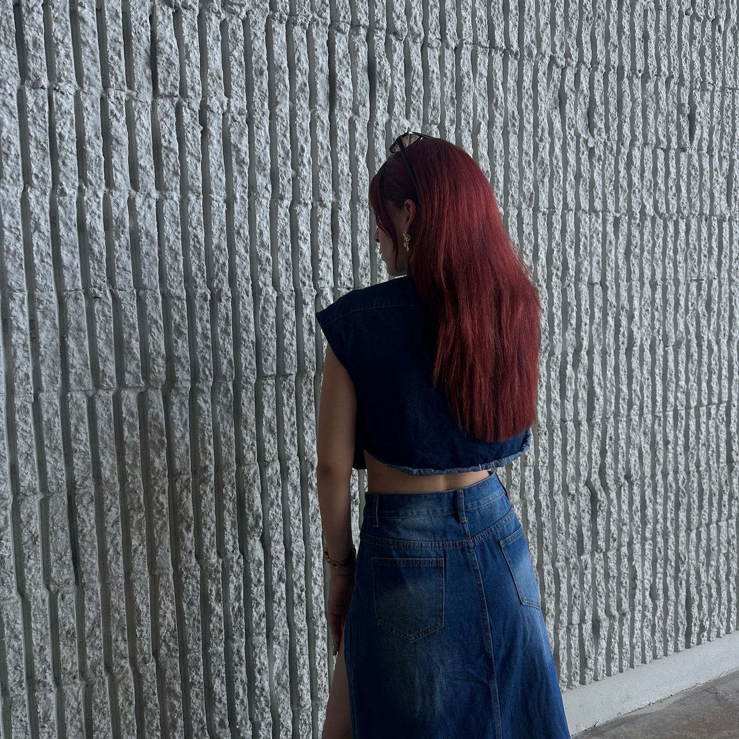 DENIM SKIRT