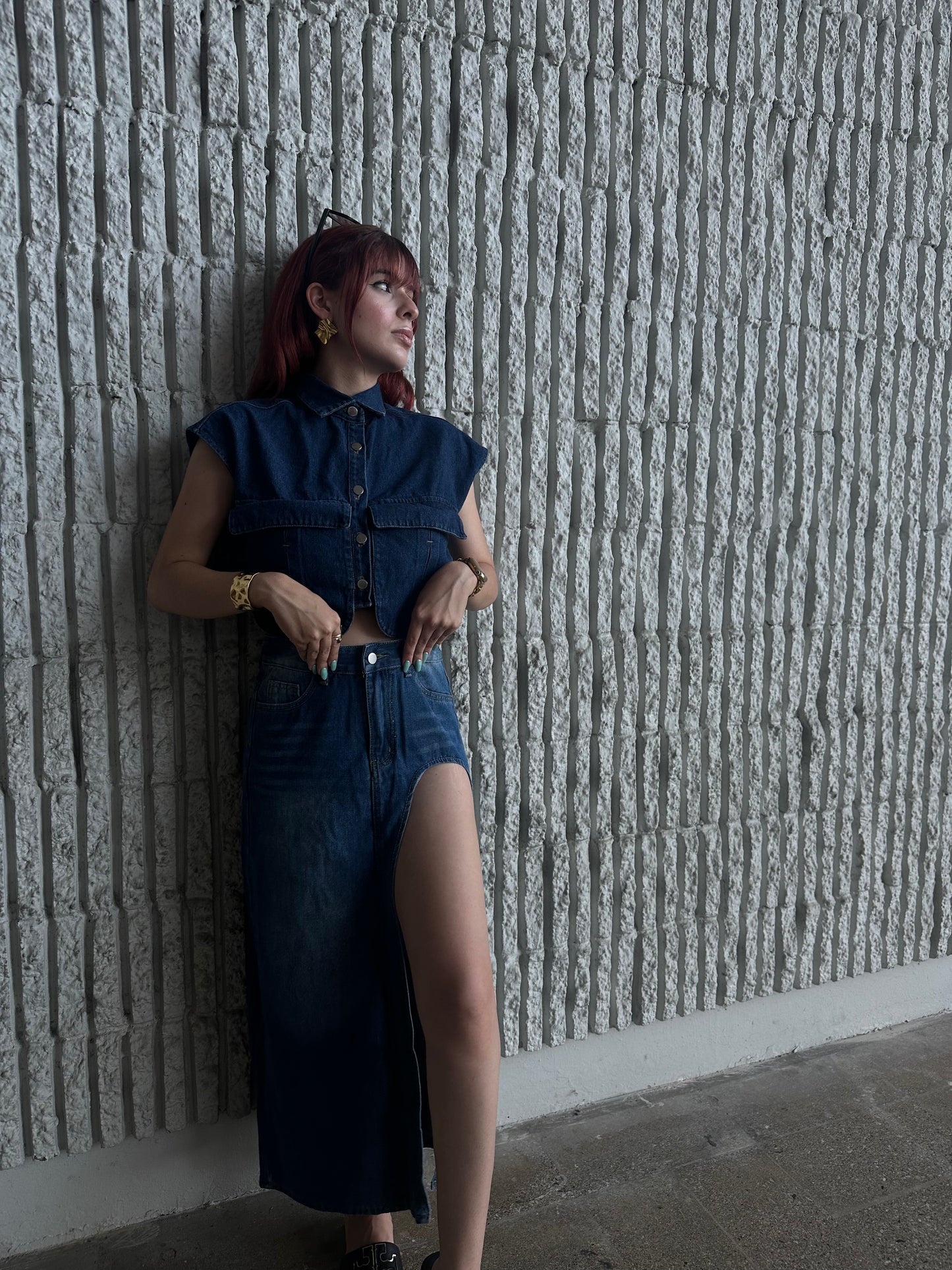 DENIM SKIRT
