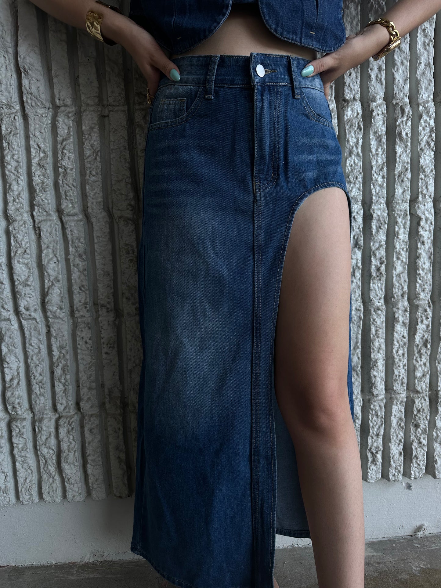 DENIM SKIRT