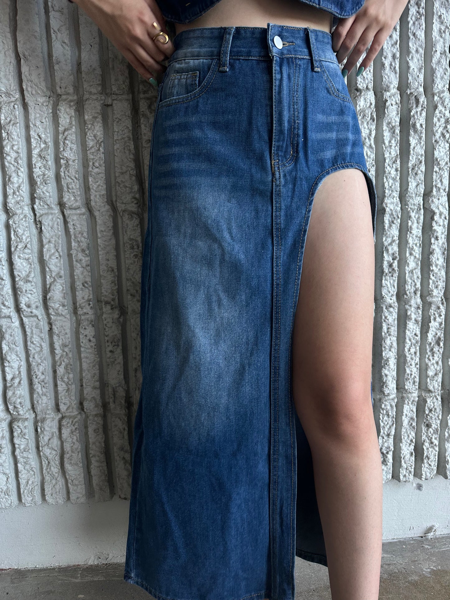 DENIM SKIRT