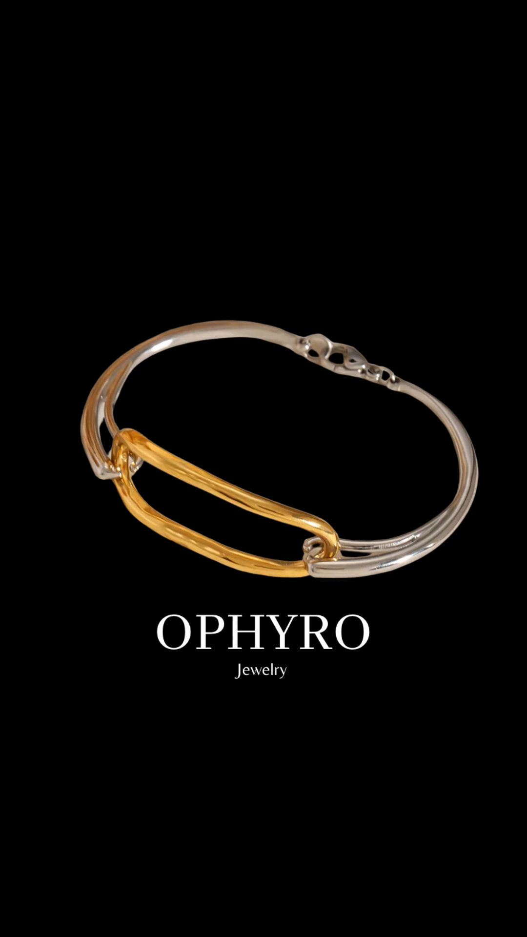 MANUELA TWO TONE BRACELET