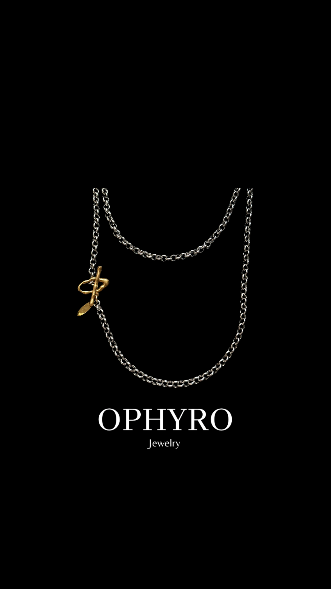 LORENE SILVER NECKLACE