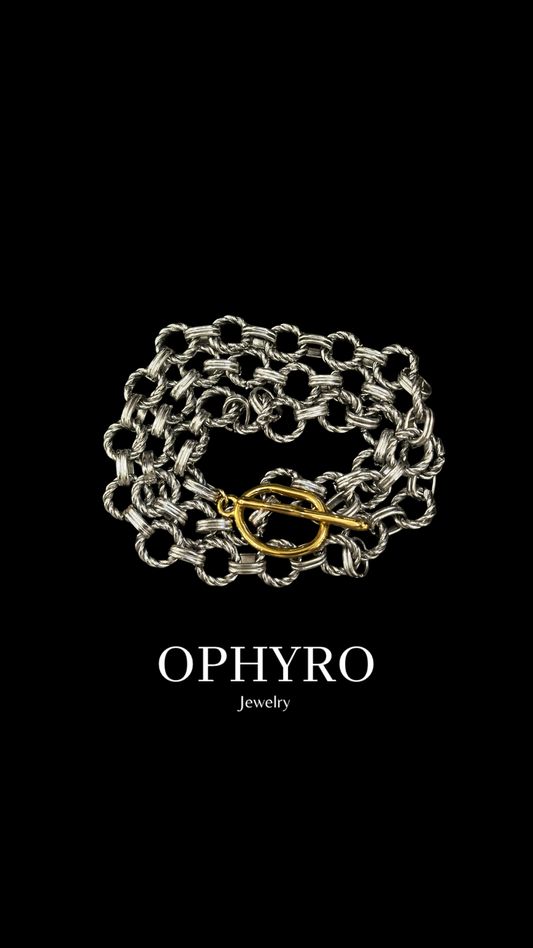 LOKI WRAP AROUND SILVER BRACELET