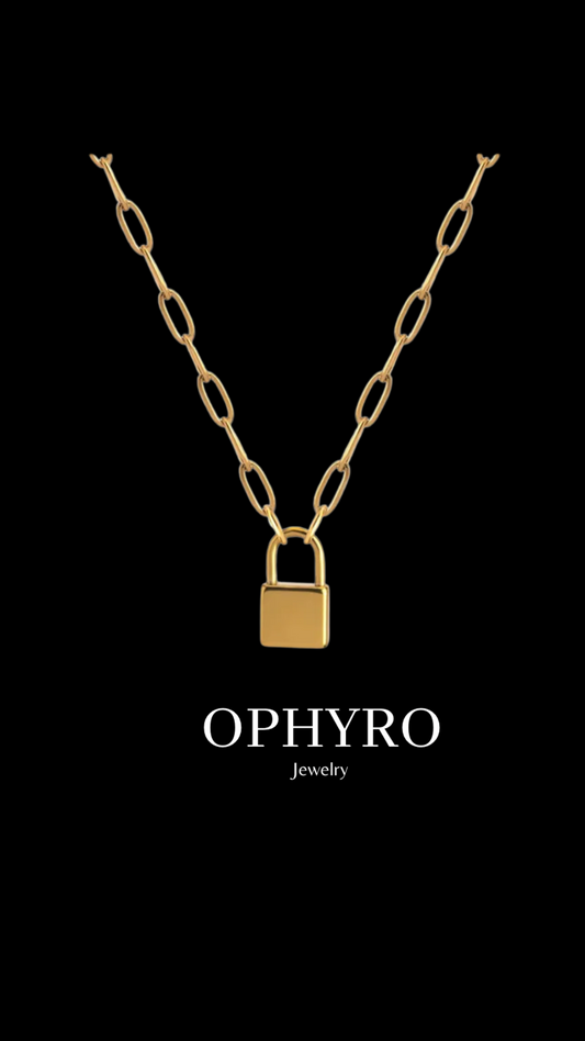 ALL DAY PADLOCK NECKLACE