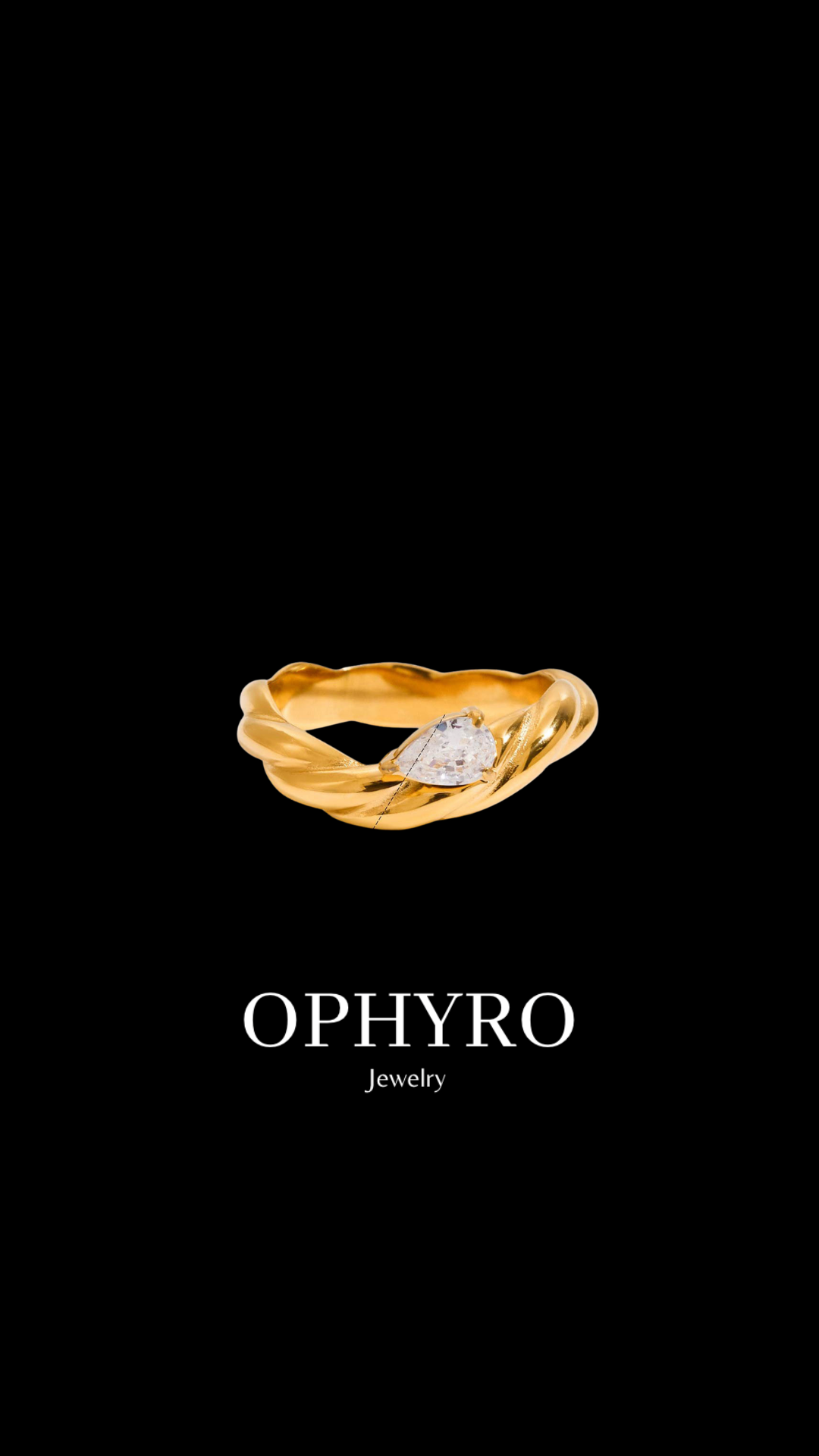 LINELLE DROP RING