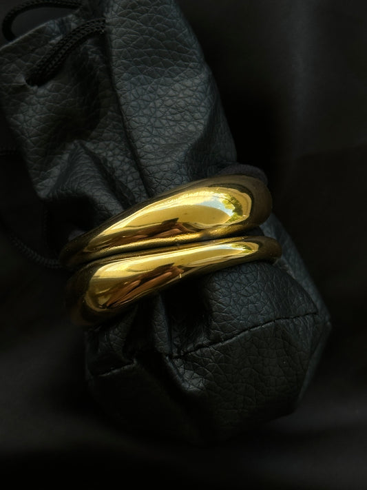 DOUBLE LAYERS HAIR BUN