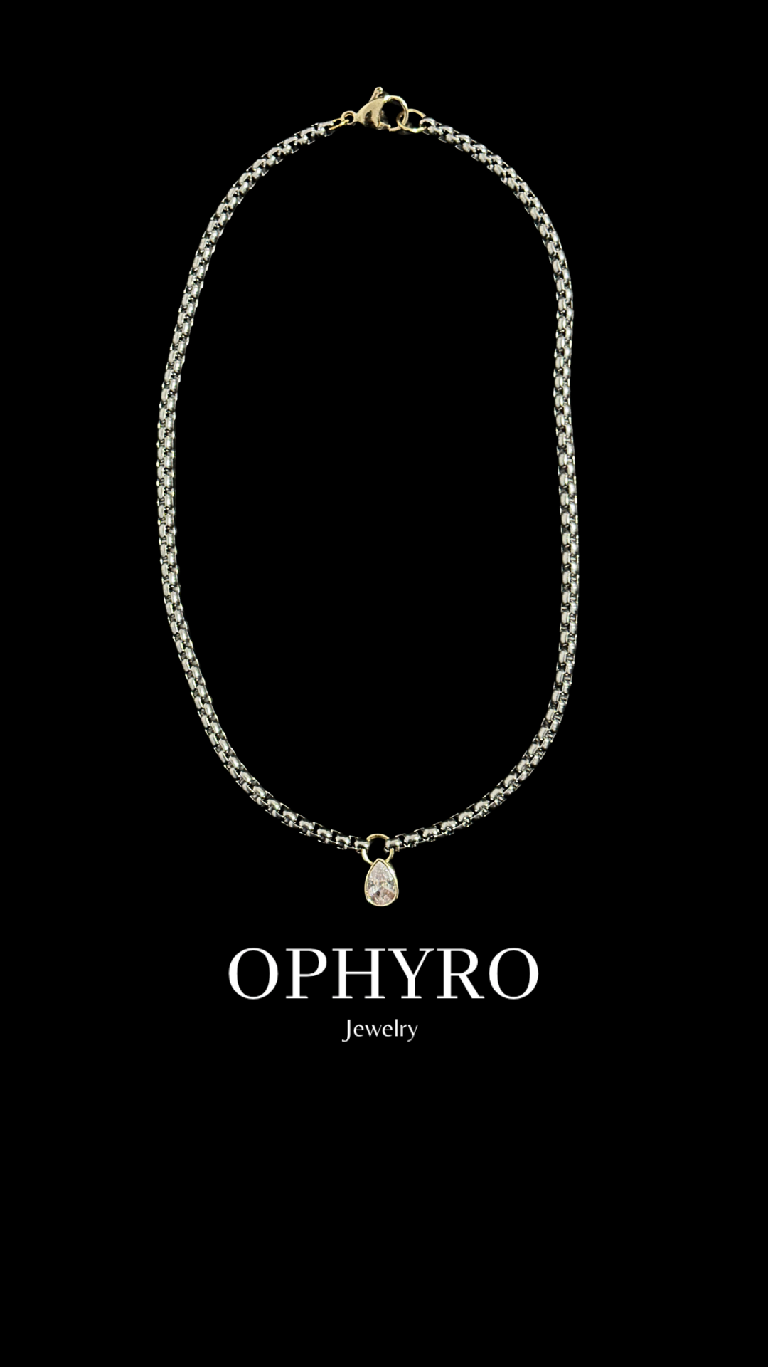ALESSIA DROP NECKLACE