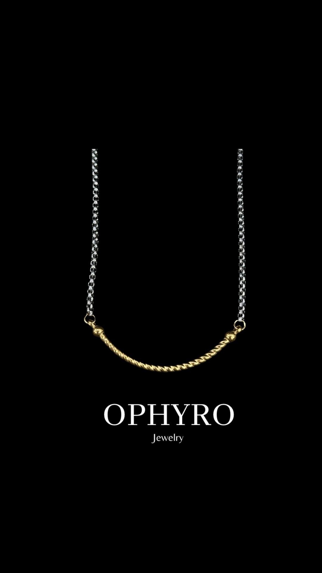 JOHN ROPE GOLD NECKLACE