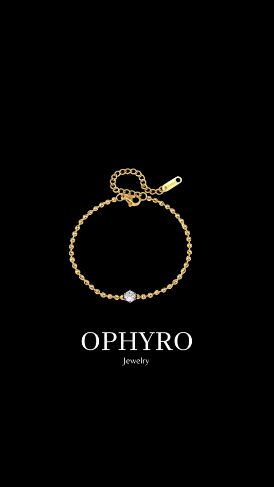 SCARLET ROUND CUT BRACELET