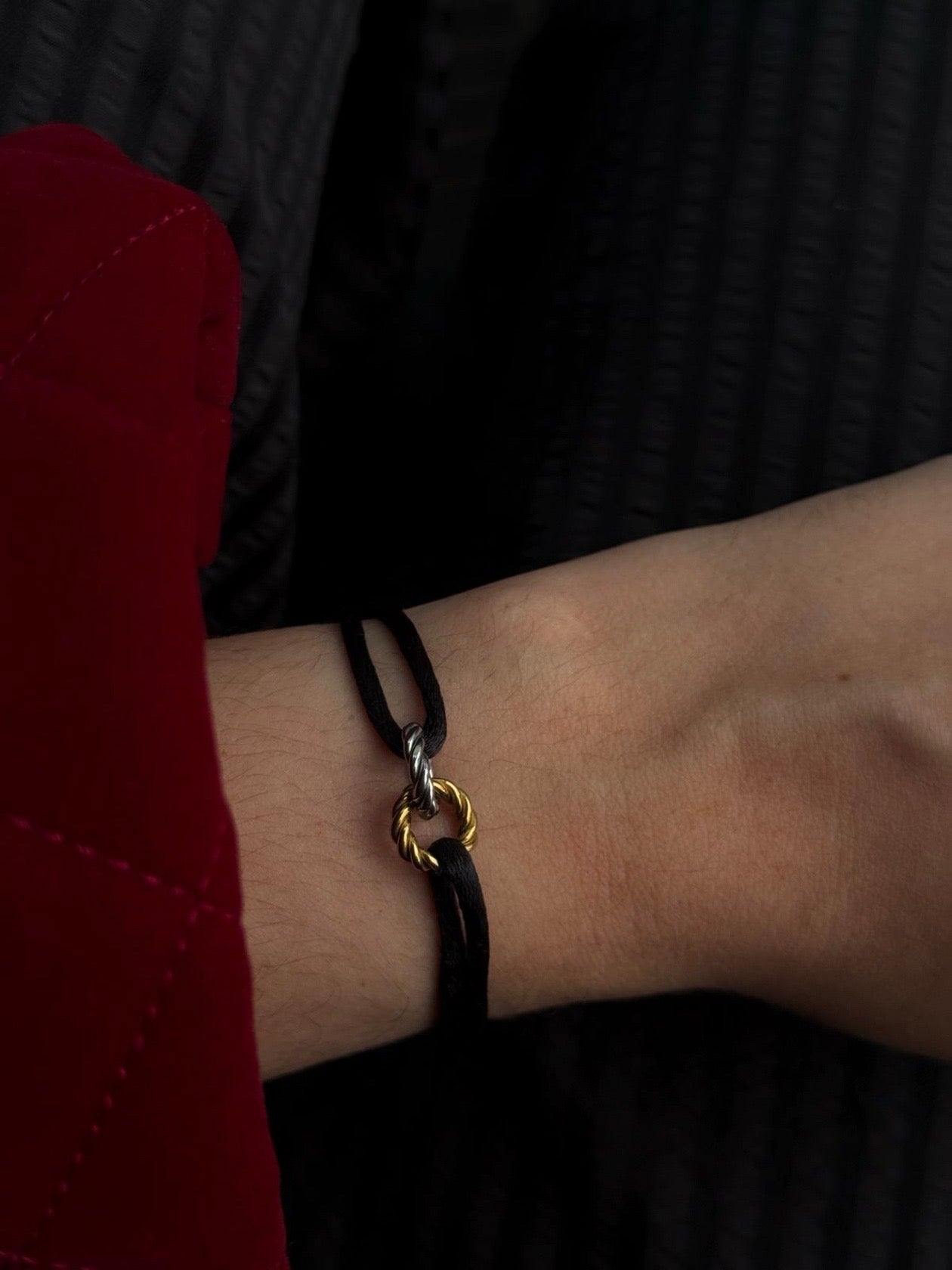 PULSERA DAVID HILITO BICOLOR