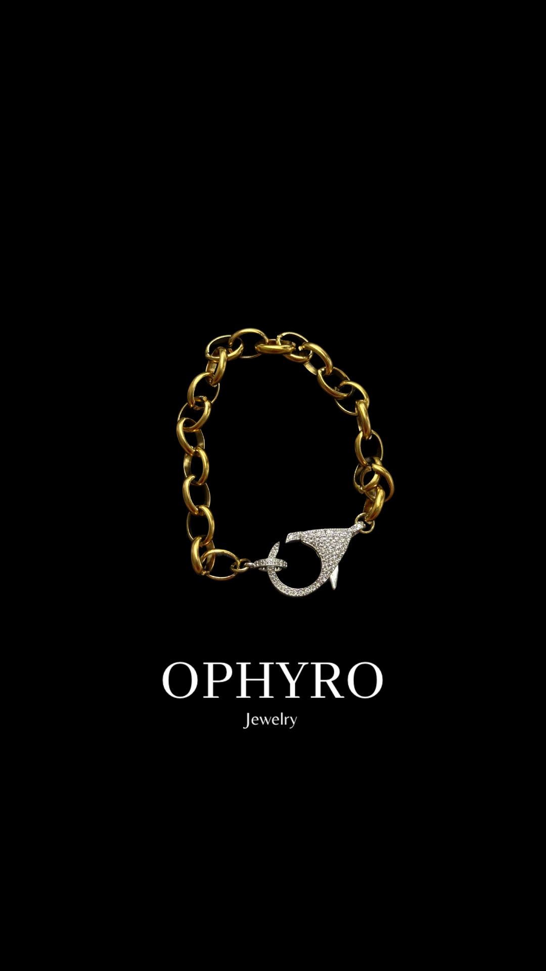 SILVER LOCK BRACELET