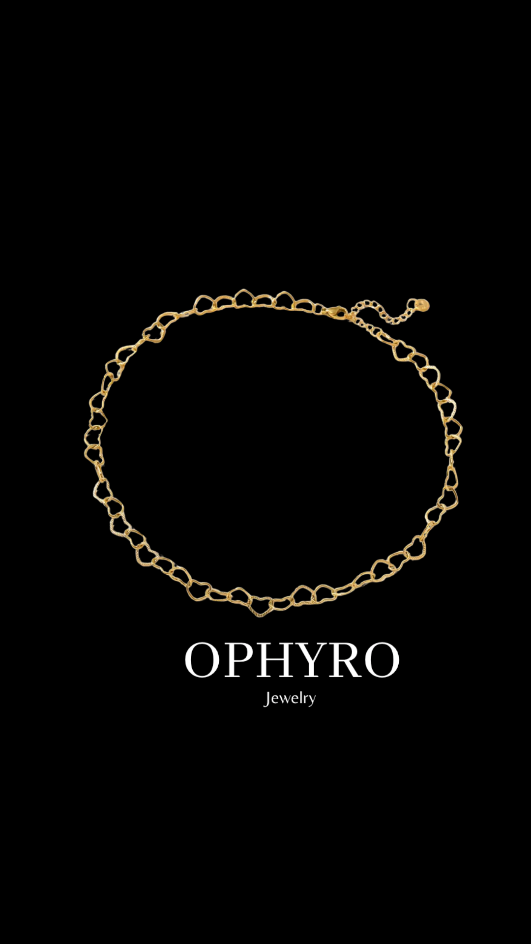 HEART CHAIN NECKLACE