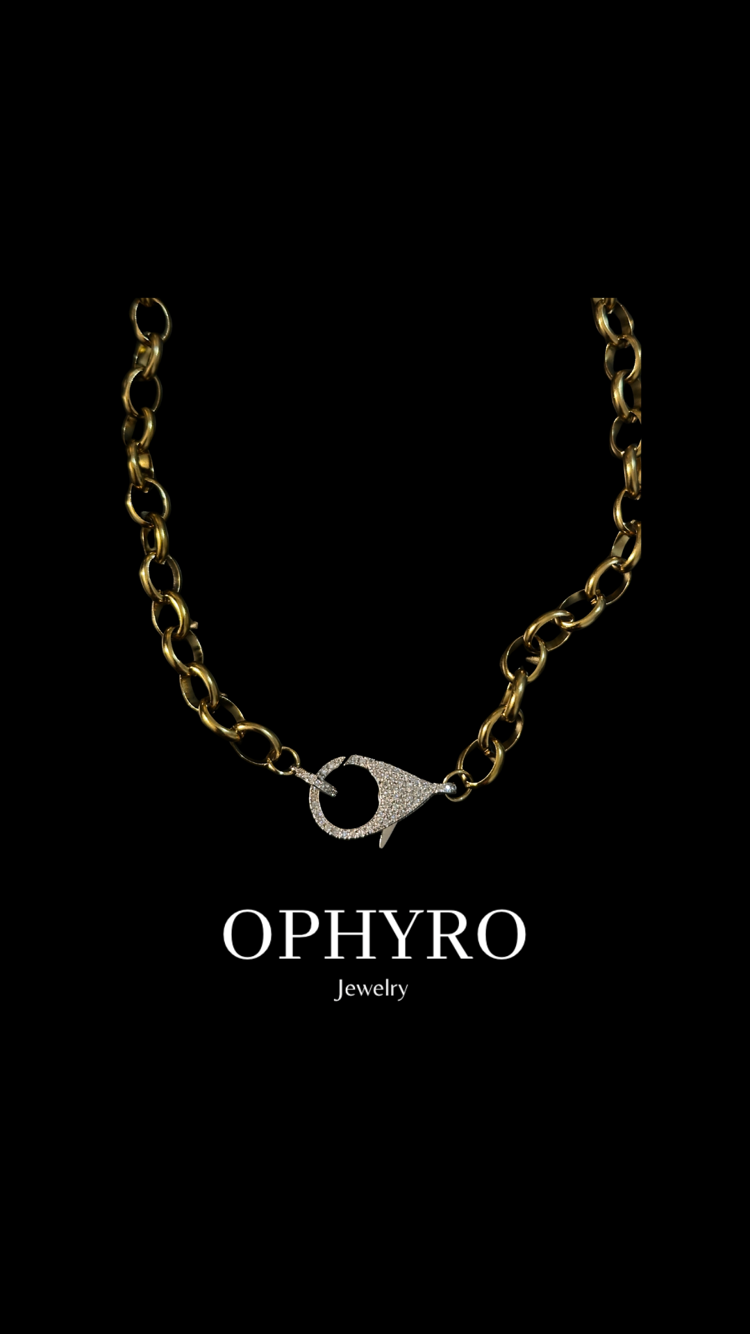 SILVER LOCK NECKLACE