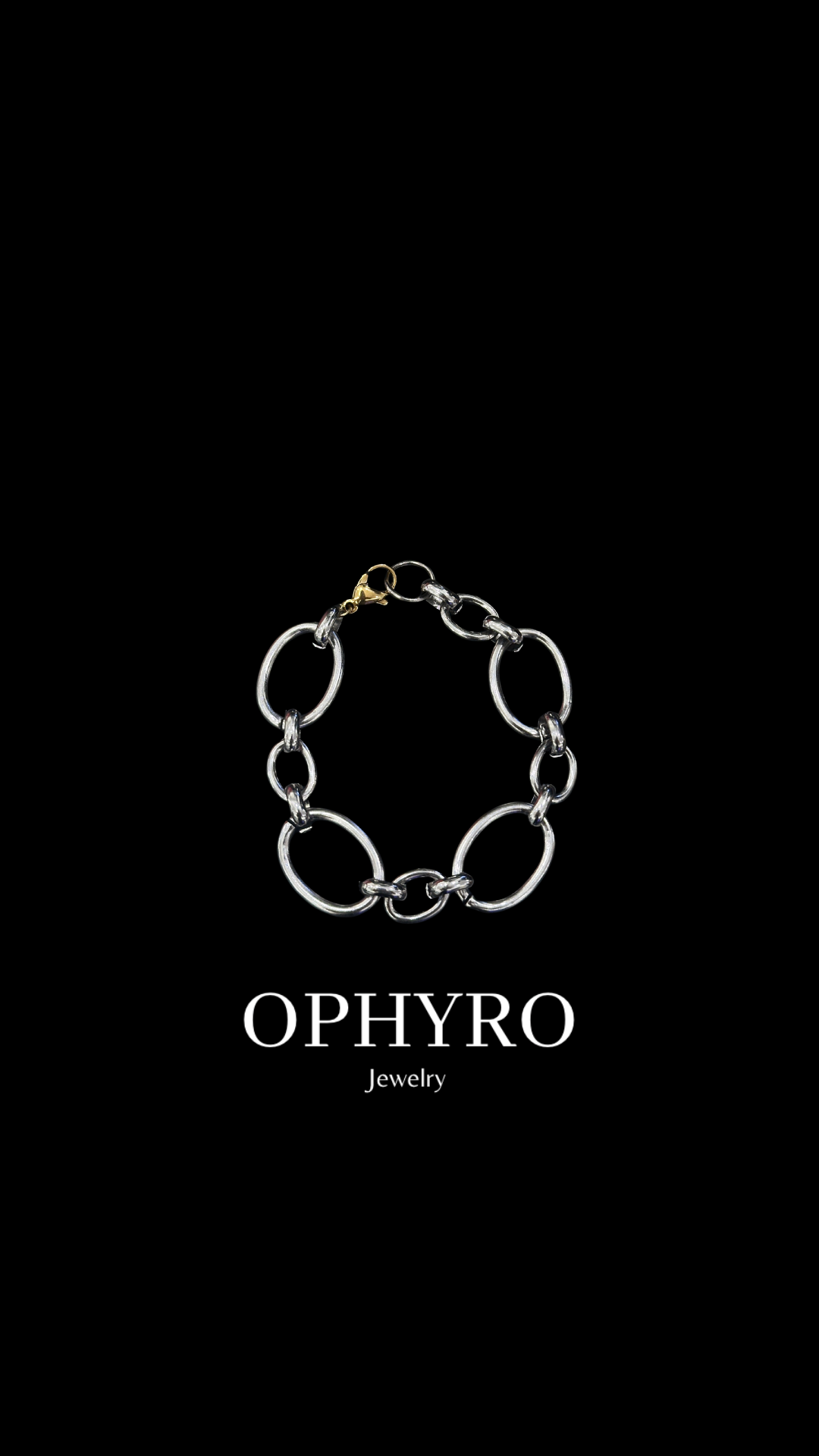 GLORIAM SILVER LINK BRACELET