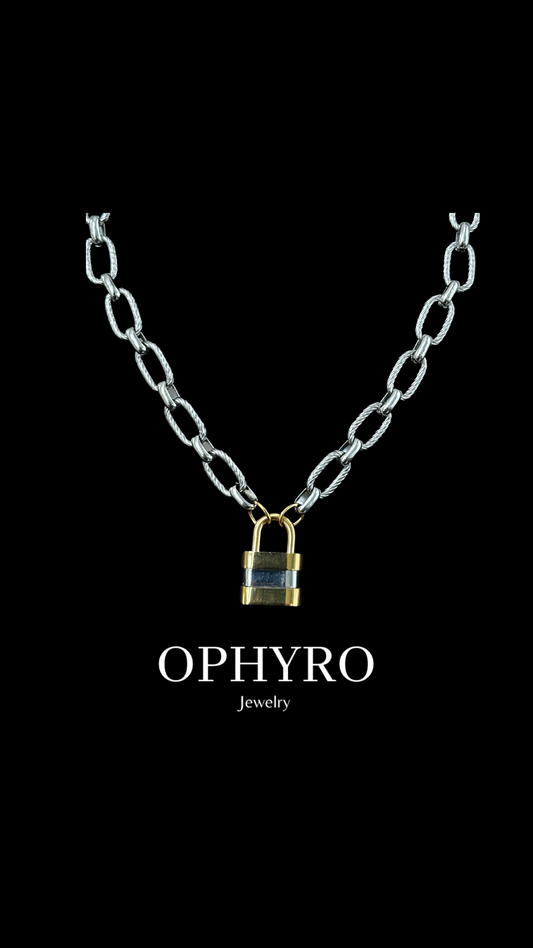 PADLOCK DAVID NECKLACE