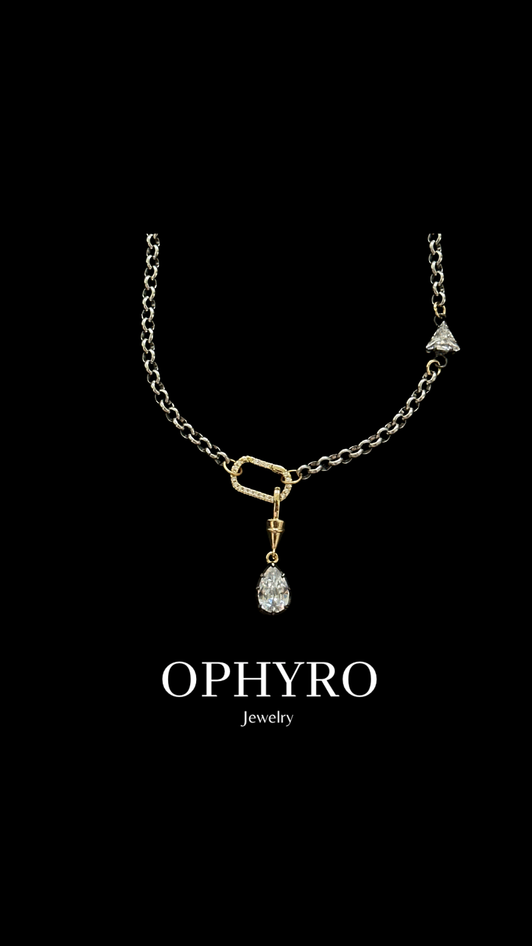 ZELIÉ DROP NECKLACE