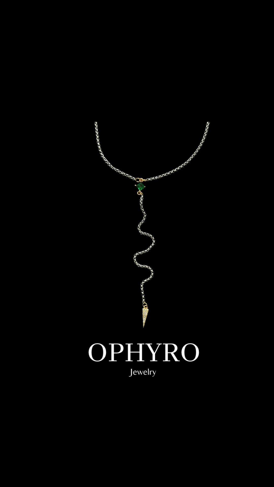 ROCIO GREEN LARIAT