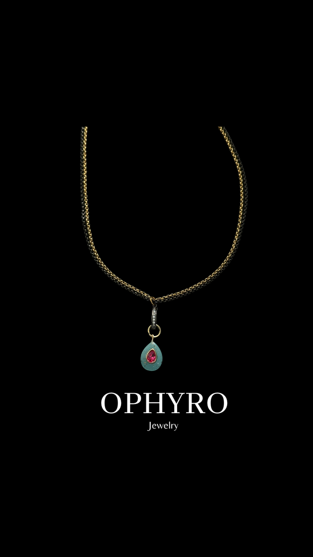 BLUE NINA NECKLACE