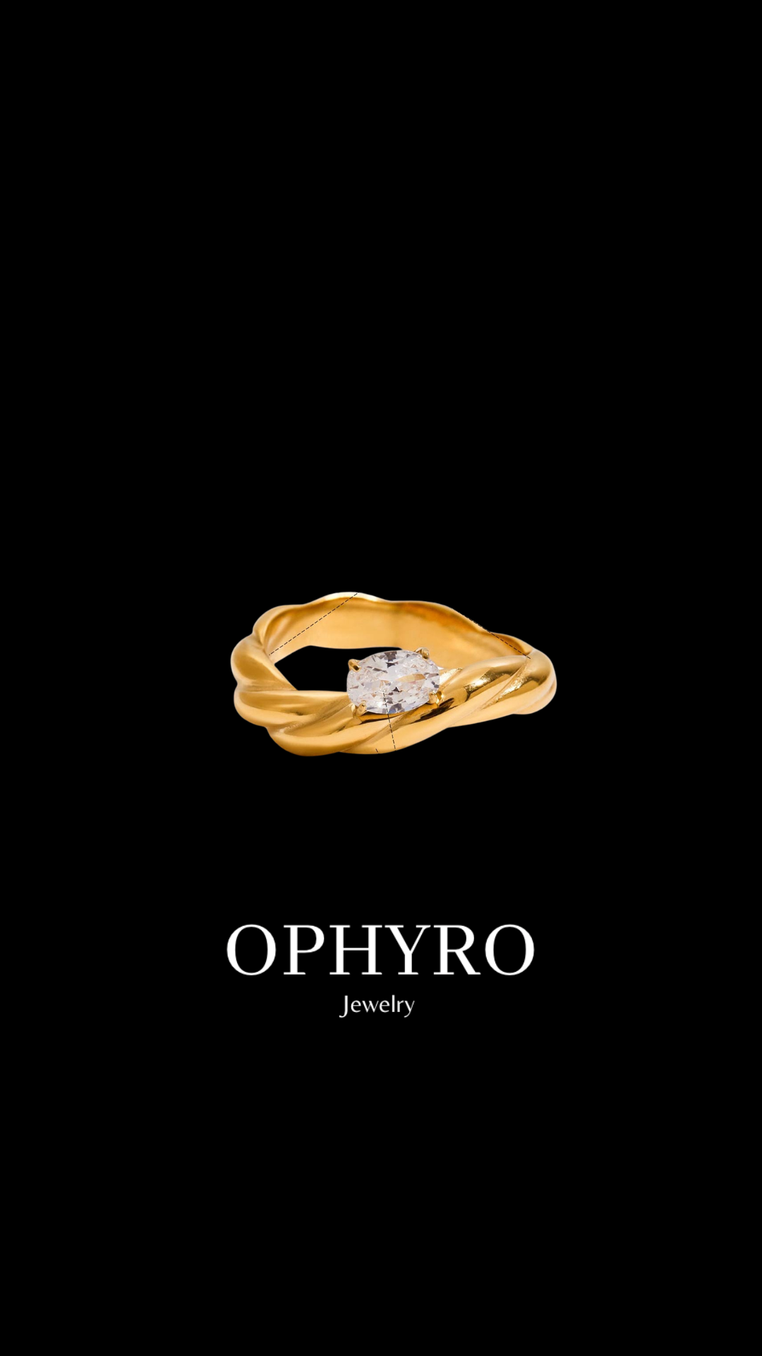 LINELLE OVAL RING