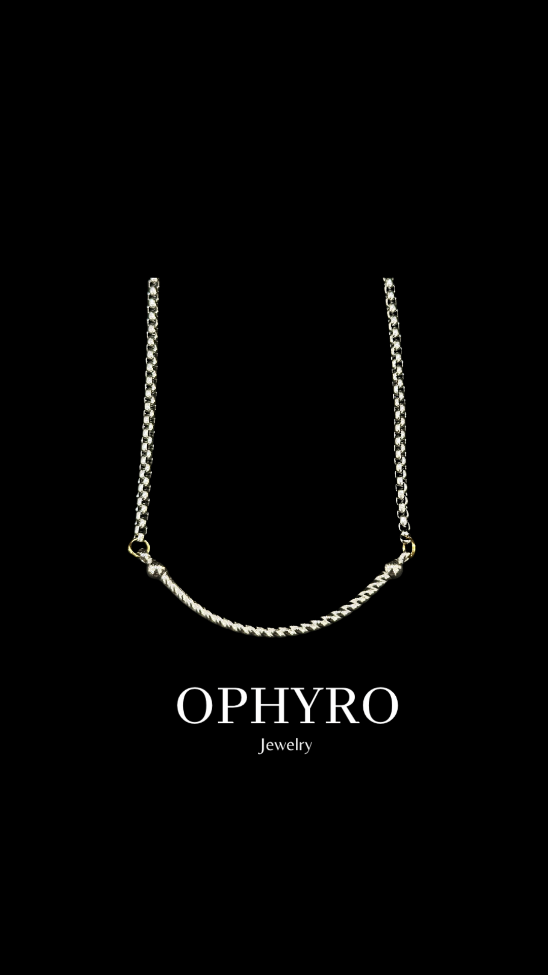 JOHN ROPE SILVER NECKLACE