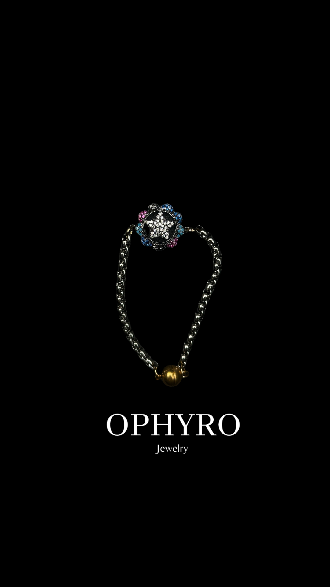BLACK STAR BRACELET